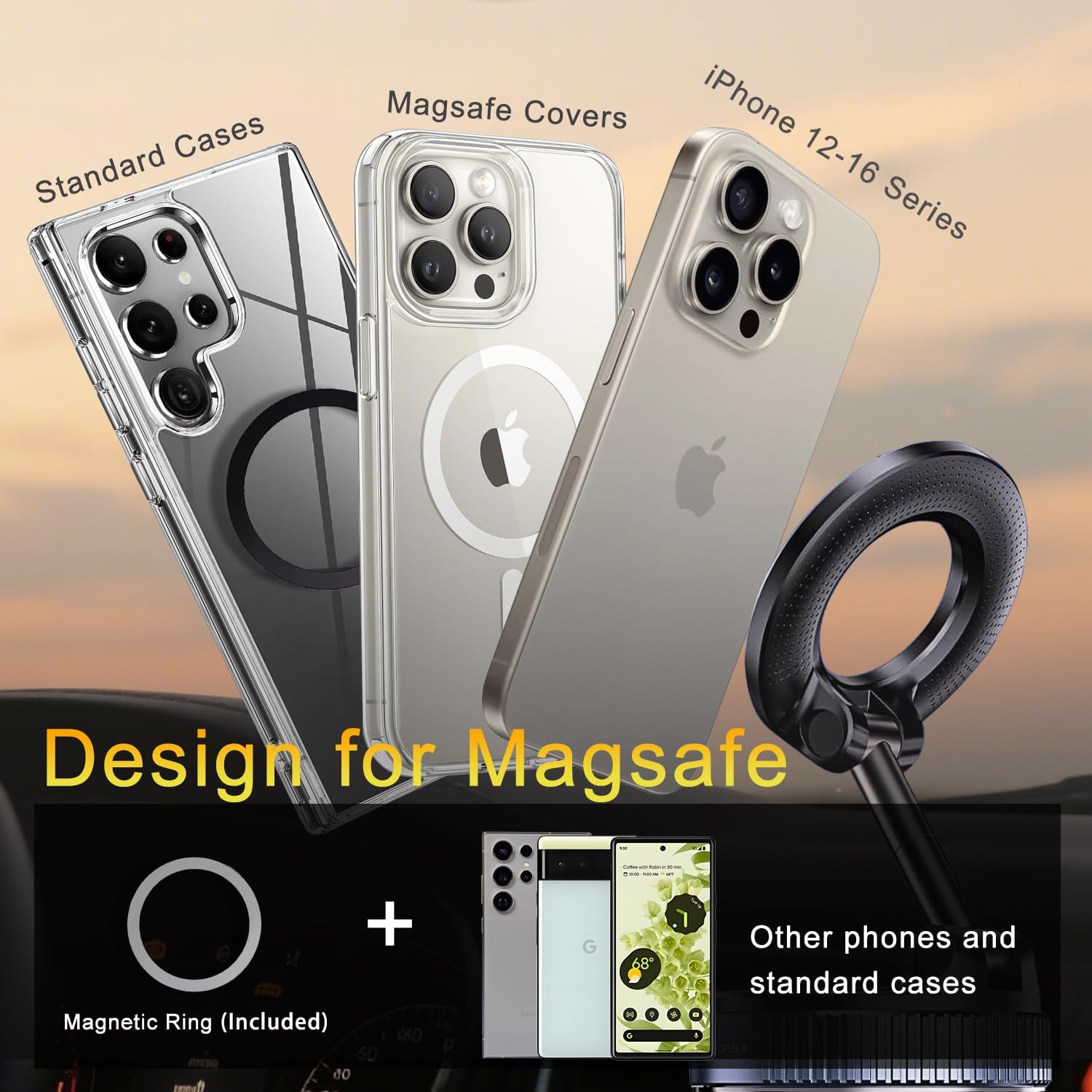 Magnetic Phone Holder